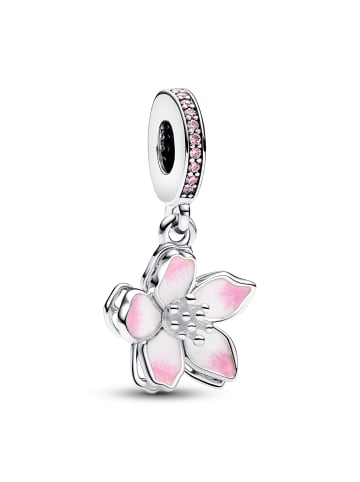 Pandora Charm-Anhänger Silber Kirschblüte