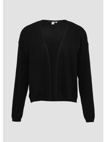 QS Strickjacke in 9999_schwarz