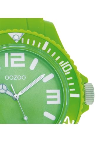Oozoo Analog-Armbanduhr Oozoo Vintage Series grün groß (ca. 43mm)