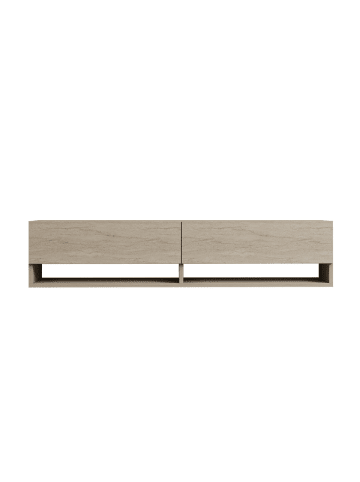 CALICOSY Hängendes ARGES in Beige - (W) 141 x (H) 31 x (L) 30 cm