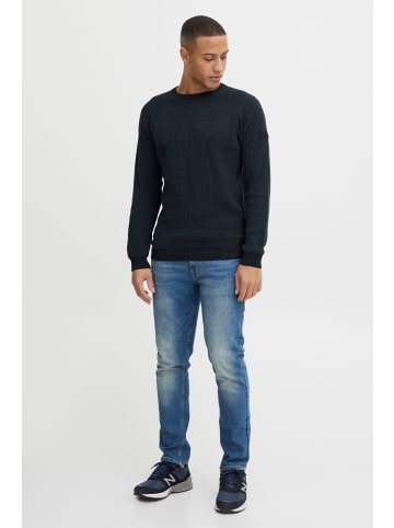 BLEND Strickpullover BHComen in Mittelblau