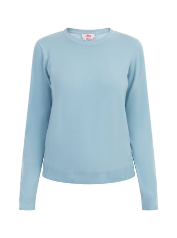 myMo Damen Strickpullover in Hellblau