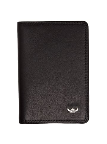 Golden Head Polo Kreditkartenetui RFID Leder 7 cm schwarz