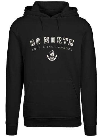 F4NT4STIC Hoodie Go North in schwarz