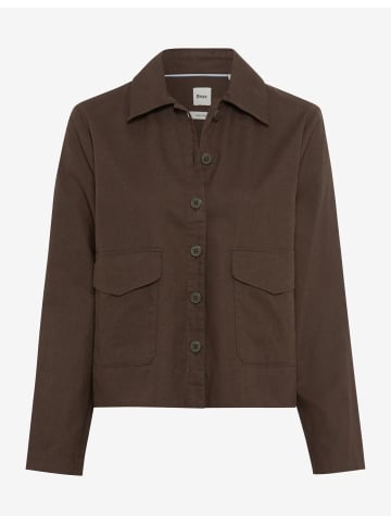 BRAX  Moderne Hose mit hohem Tragekomfort in Dark Brown