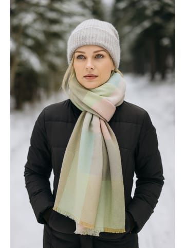 collezione alessandro Winterschal " Block " in pastell