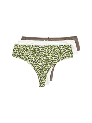Ulla Popken String in dunkles taupe