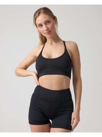 SNOCKS High Waist Hot Pants in Schwarz
