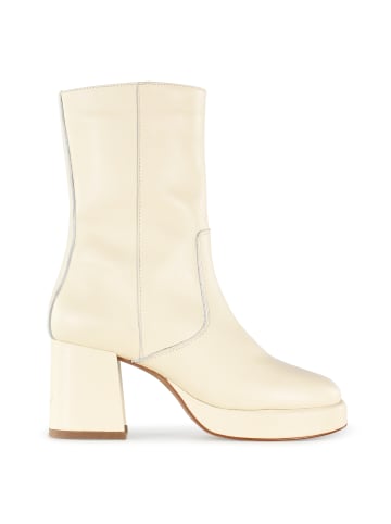 PS Poelman Stiefelette "MERYL" in Off white