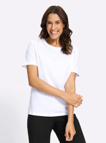 WITT WEIDEN Baumwoll-Shirt in weiß