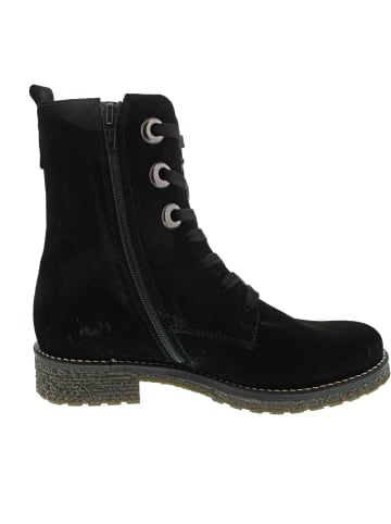 Gabor Comfort Schnürstiefel Schwarz