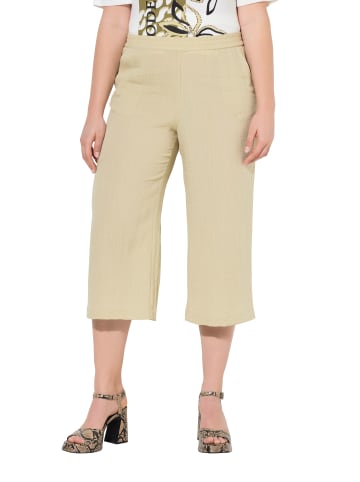 Ulla Popken Culotte in khaki-beige