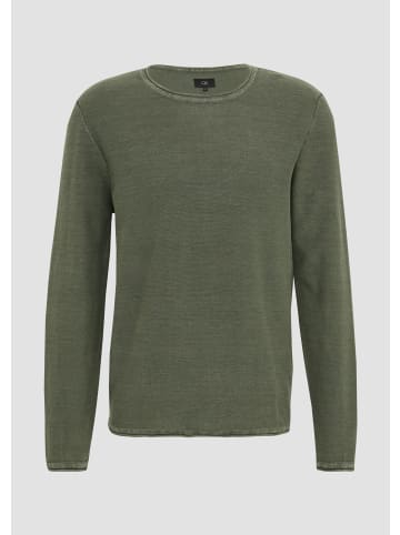 QS Strickpullover in 7929_olivgrün