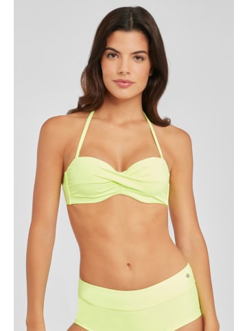 S. Oliver Bandeau-Bikini-Top in lime