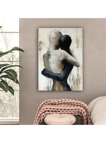 MuchoWow Poster mit Leiste Verbundene Figuren  (BxH)