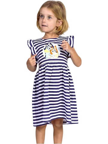 Cerda Sommerkleid Bluey gestreift in Dunkelblau