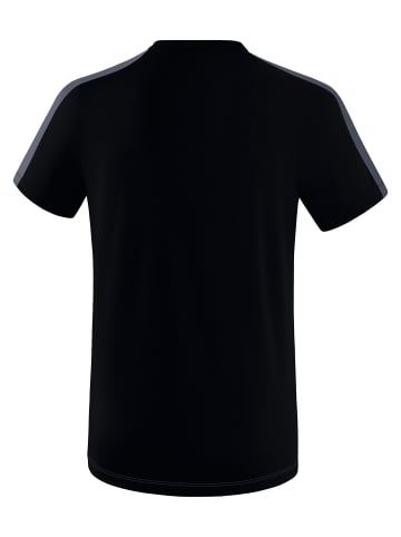 erima Squad T-Shirt in schwarz/slate grey