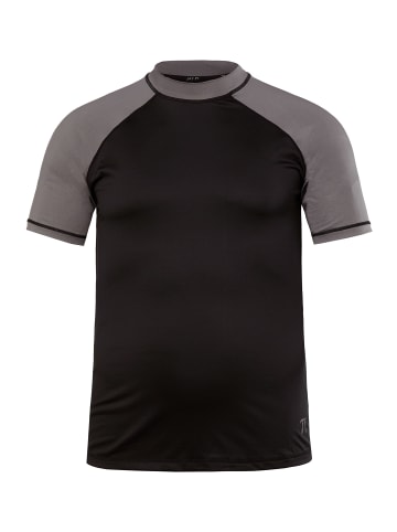 JP1880 Kurzarm T-Shirt in schwarz