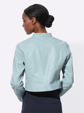 Mainpol Lederblazer in kalkmint