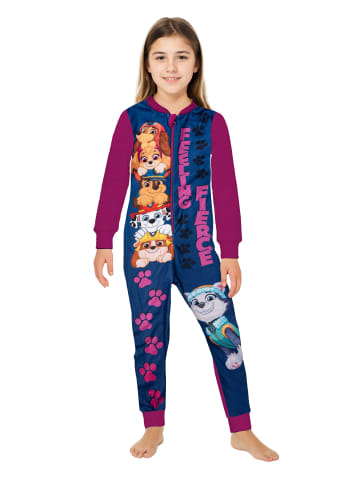 Paw Patrol Paw Patrol Jumpsuit Overall Pyjama Schlafanzug langarm in pink