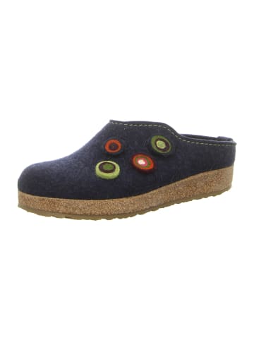 HAFLINGER Hausschuhe in blau