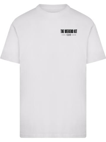 Mister Tee T-Shirt "The Weekend Kit Tee" in Weiß