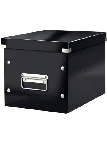 Leitz Archivbox Click & Store Cube M Hartpappe schwarz