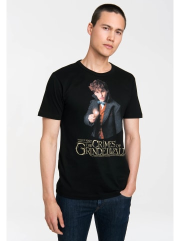 Logoshirt T-Shirt Newt Scamander in schwarz