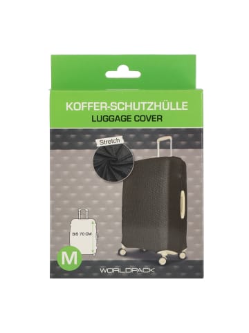 Worldpack Reiseaccessoires Kofferschutzhülle 70 cm in schwarz