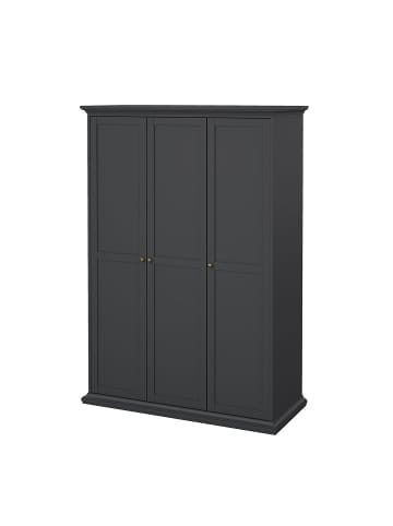 ebuy24 Kleiderschrank Venedig Grau 139 x 60 cm