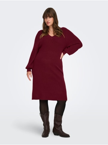 ONLY Carmakoma Kleid in Cabernet