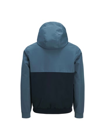 Jack and Jones JJERUSH HOOD BOMBER in Blau