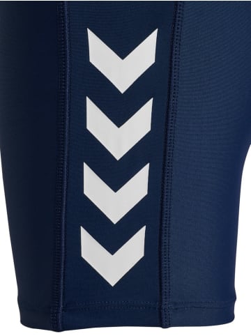 Hummel Badeshort "Fitted Swim Shorts" in Blau