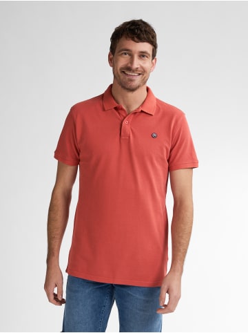Petrol Industries Klassisches Poloshirt Dolphin in Rot