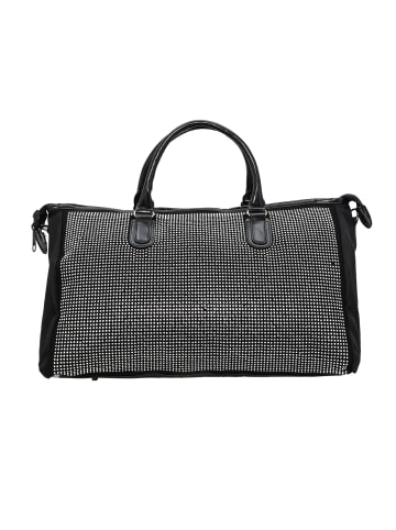 faina Women Handbag in Silber Schwarz