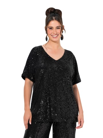 Ulla Popken Shirt in schwarz