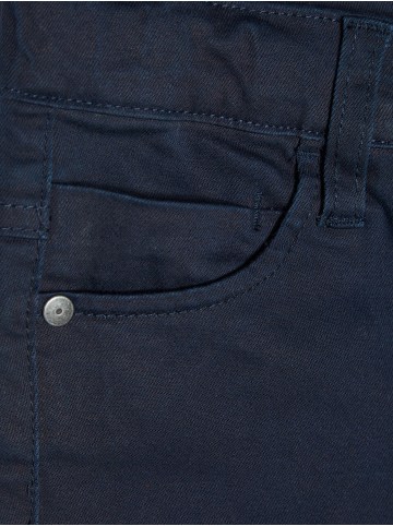name it Boys' stretch trousers dark blue