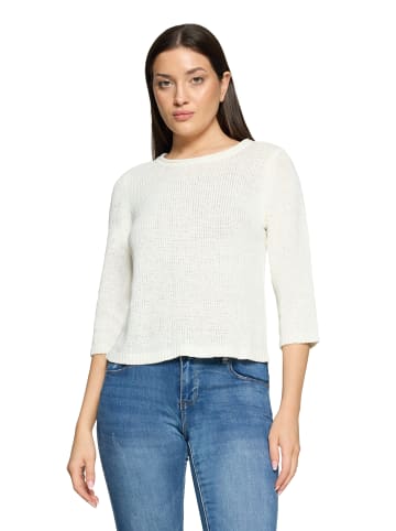 Betty Barclay Strickpullover mit 3/4 Arm in Rohweiß