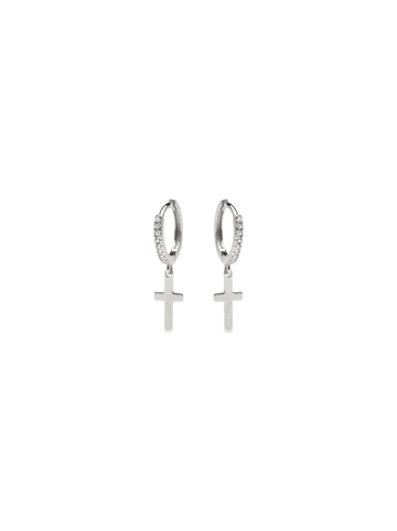 Luxenter Ohrringe  aus 925er Sterlingsilber mit Zirkonia, rhodiniert – Diret