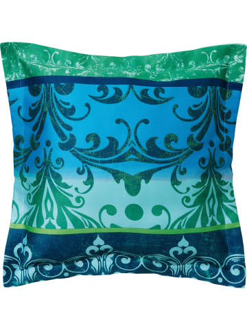 Erwin Müller Mako-Satin Kuschelkissenbezug in blau