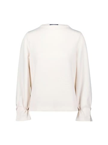 Zero  Sweatshirt mit Glitzerknopf in Eggnog