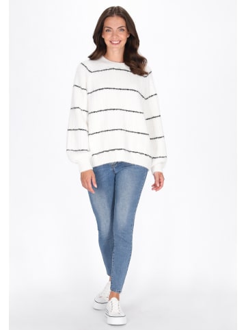 usha BLUE LABEL Women Sweater in offwhite black