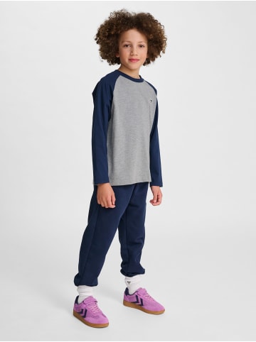 Hummel T-Shirt Hmljr Raglan Kinder in DRESS BLUES