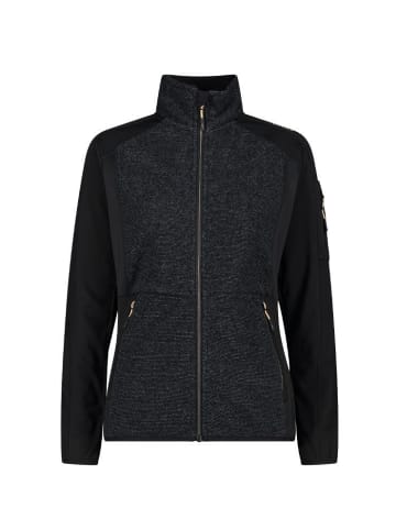 cmp Fleecejacke in schwarz
