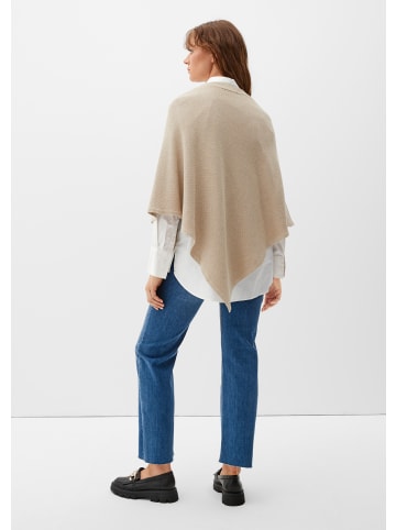 s.Oliver Indoor-Poncho in 81W8_beige