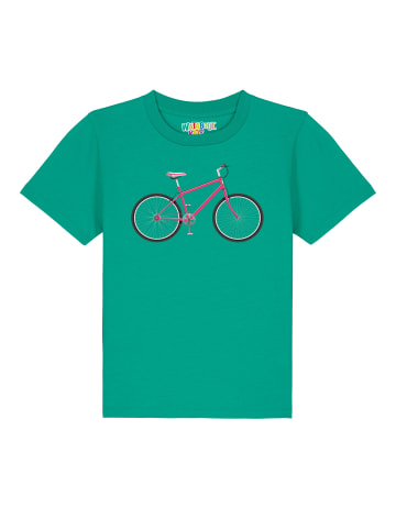 wat? Apparel T-Shirt Pink Bike in Go Green