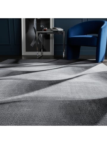 KADIMA DESIGN Teppich Kurzflor Waschbar Wellen DRAU Strapazierfähig OEKO-TEX