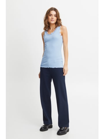 Fransa Tanktop in blau