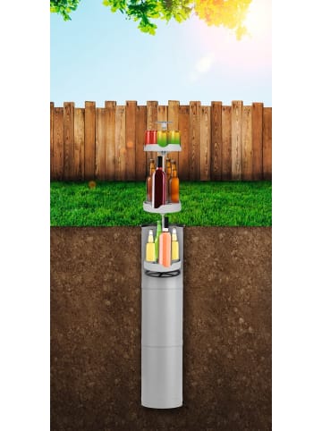 EASYmaxx Flaschenkühler Outdoor 2.0 grau universal grau