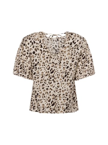 MOSS COPENHAGEN Bluse MSCHAlyona Vlora in beige braun